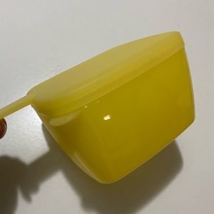 Tupperware Forget Me Not Cheese Keeper